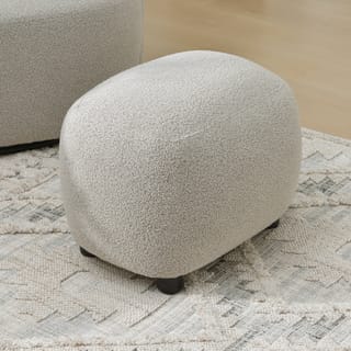 Elmer Bouclé Ottoman