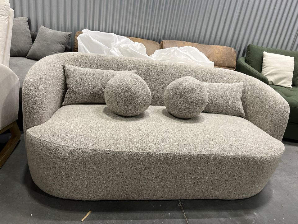 68" Boucle Upholstered Loveseat Sofa