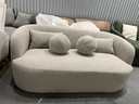 68" Boucle Upholstered Loveseat Sofa